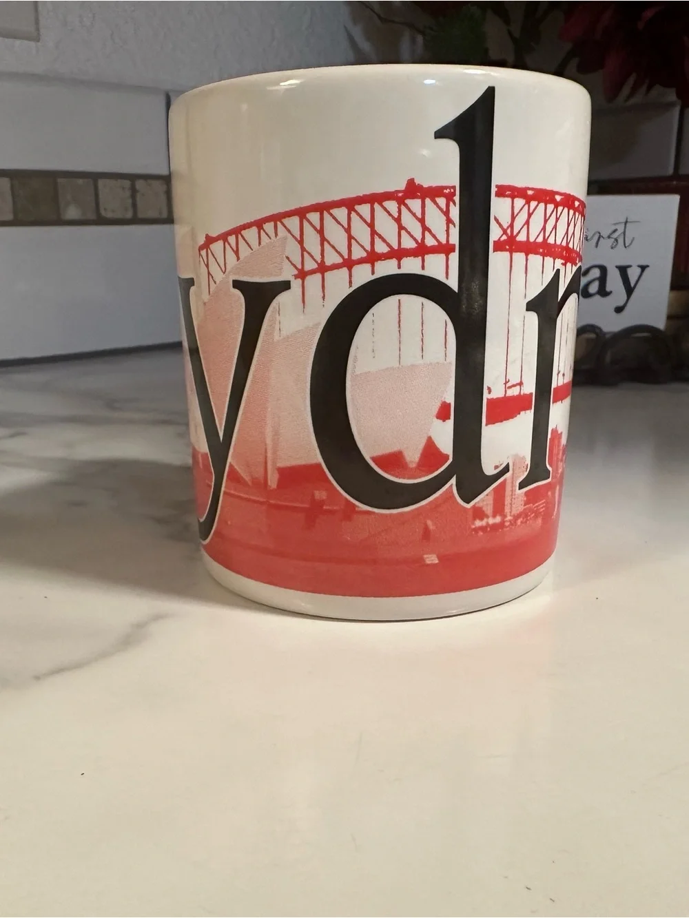 Vintage 2000 Starbucks Coffee City Mug Collector Series - Sydney, Australia